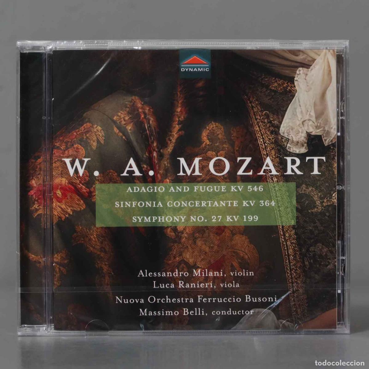 CDs de M&uacute;sica: CD. WA Mozart: Adagio And Fugue KV 546 - Alessandro Milani. PRECINTADO