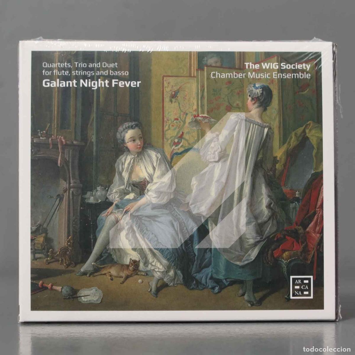 Musik-CDs: CD. Galant Night Fever - Quartets, Trio and Duet for flute, strings and basso. PRECINTADO