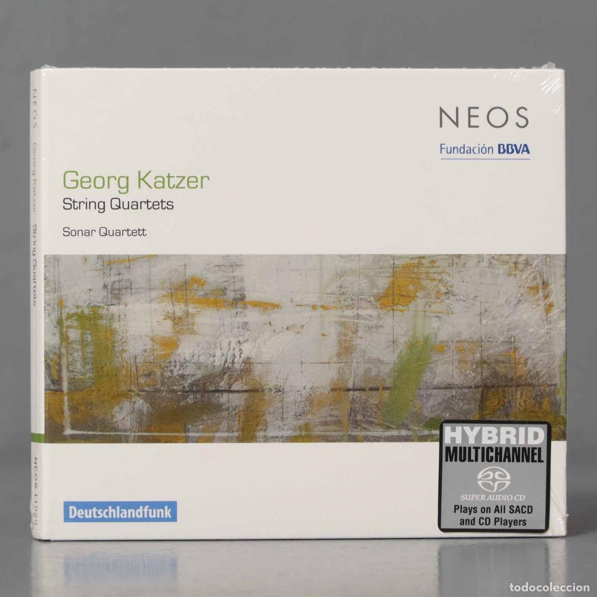 CDs de m&uacute;sica: CD. String Quartets - Sonar Quartett, Georg Katzer. PRECINTADO - Foto 1