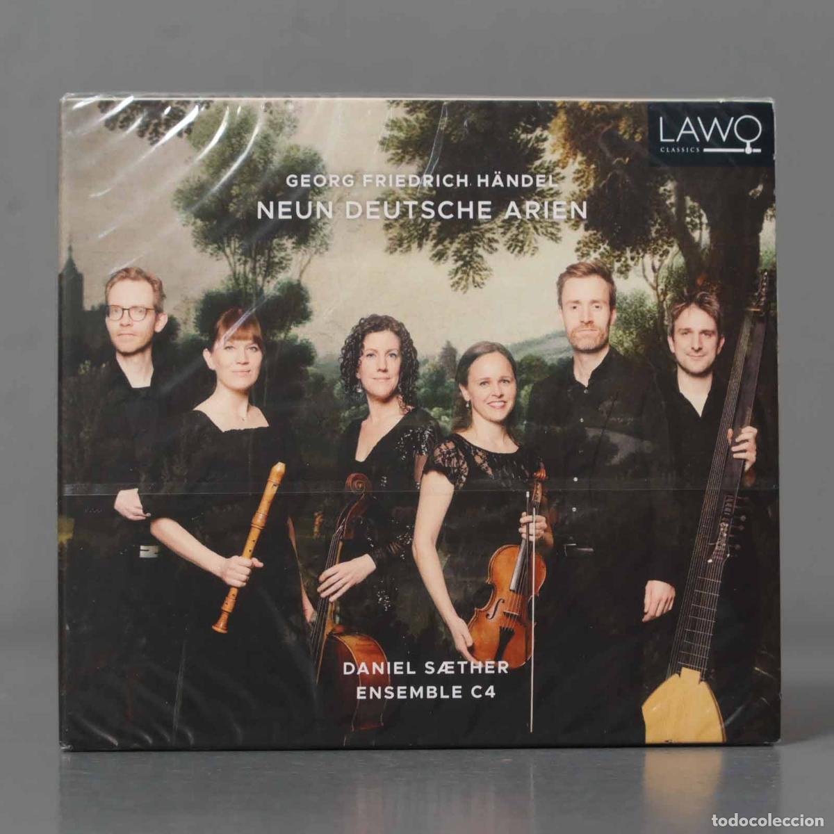 CDs de m&uacute;sica: CD. Daniel Saether - Handel Neun deutsche Arien. PRECINTADO - Foto 1