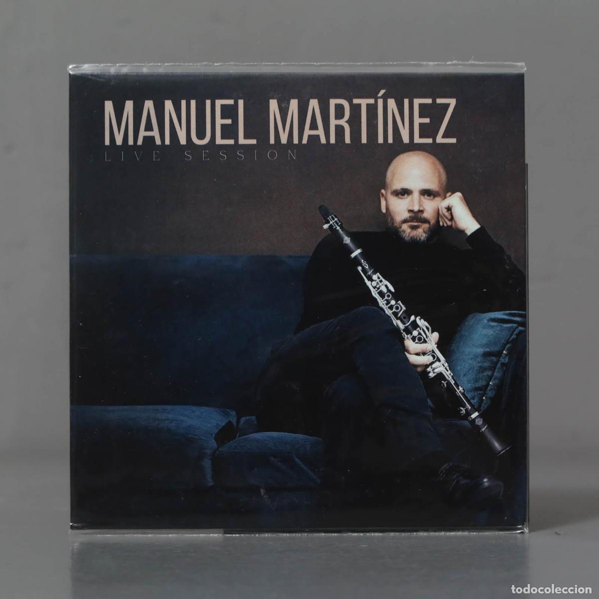 CDs de m&uacute;sica: CD. MANUEL MARTINEZ. LIVE SESSION. PRECINTADO - Foto 1
