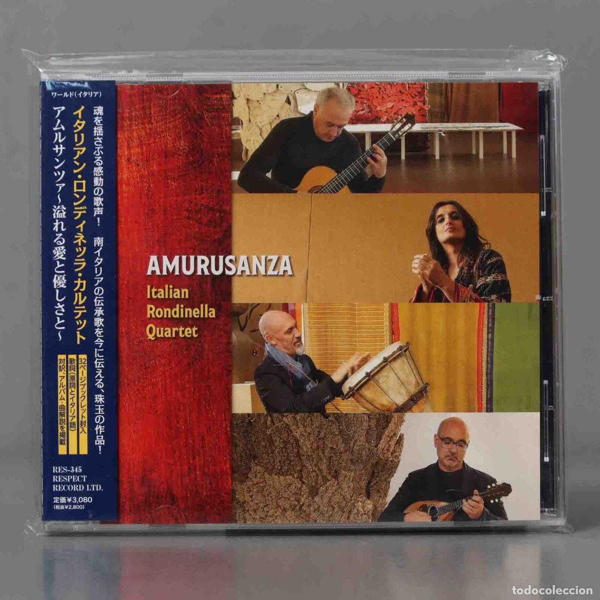 Musik-CDs: CD. Italian Rondinella Quartet - Amursanza - JAPAN EDITION. PRECINTADO