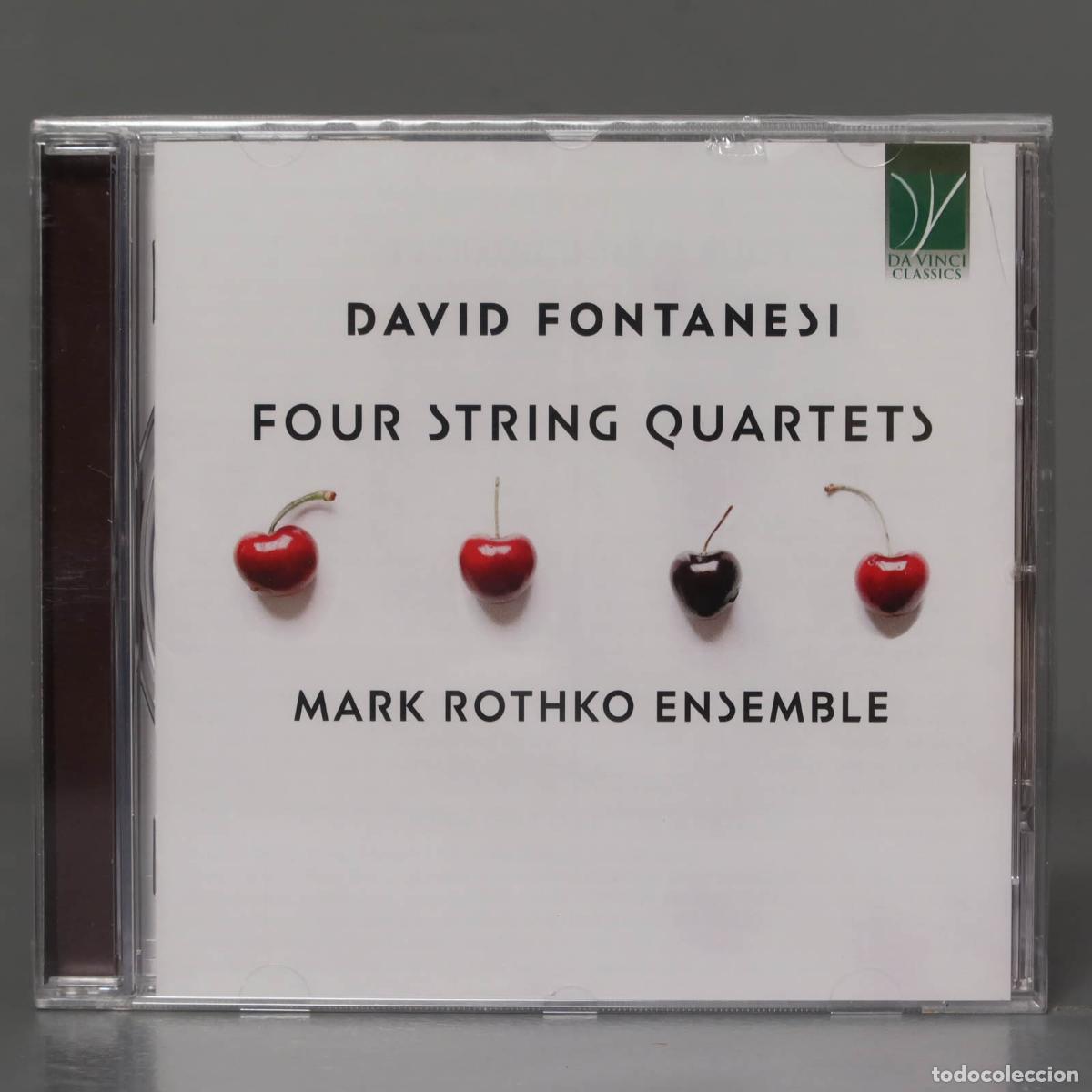CDs de m&uacute;sica: CD. Mark Rothko Ensemble - David Fontanesi: Four String QUARTETS. PRECINTADO