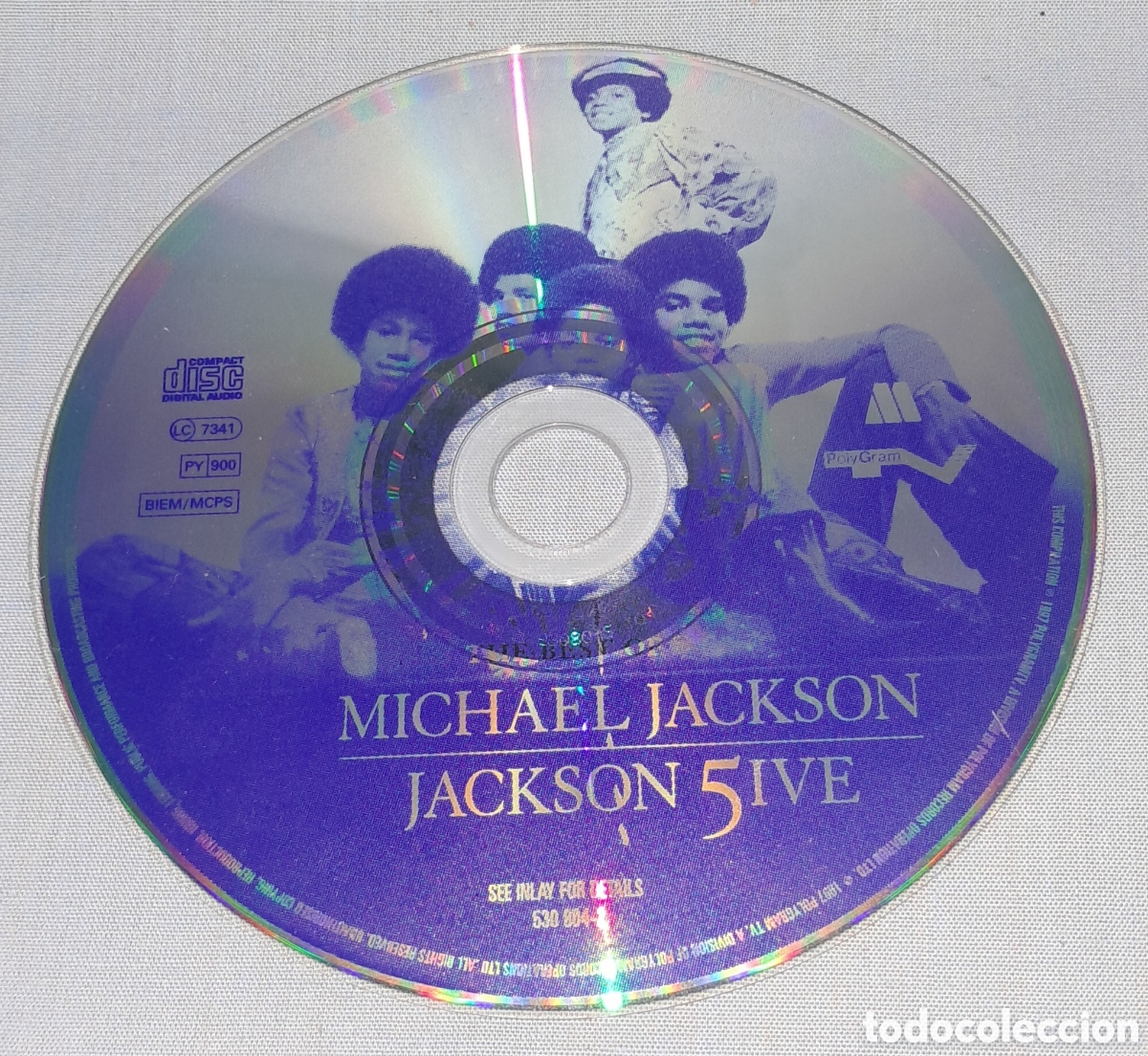 CDs de m&uacute;sica: CD MICHAEL JACKSON & JACKSON 5IVE 1997 POLYGRAM - Foto 1