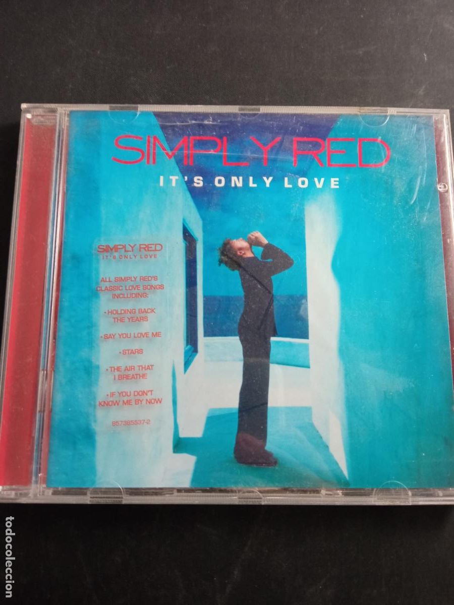 CDs de m&uacute;sica: SIMPLY RED, ITS ONLY LOVE. CD - Foto 1