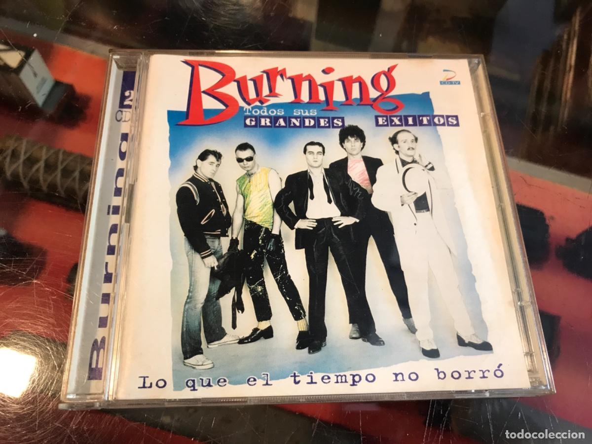 CDs de m&uacute;sica: CD. BURNING. TODOS SUS GRANDES &Eacute;XITOS (2 CD) - Foto 1