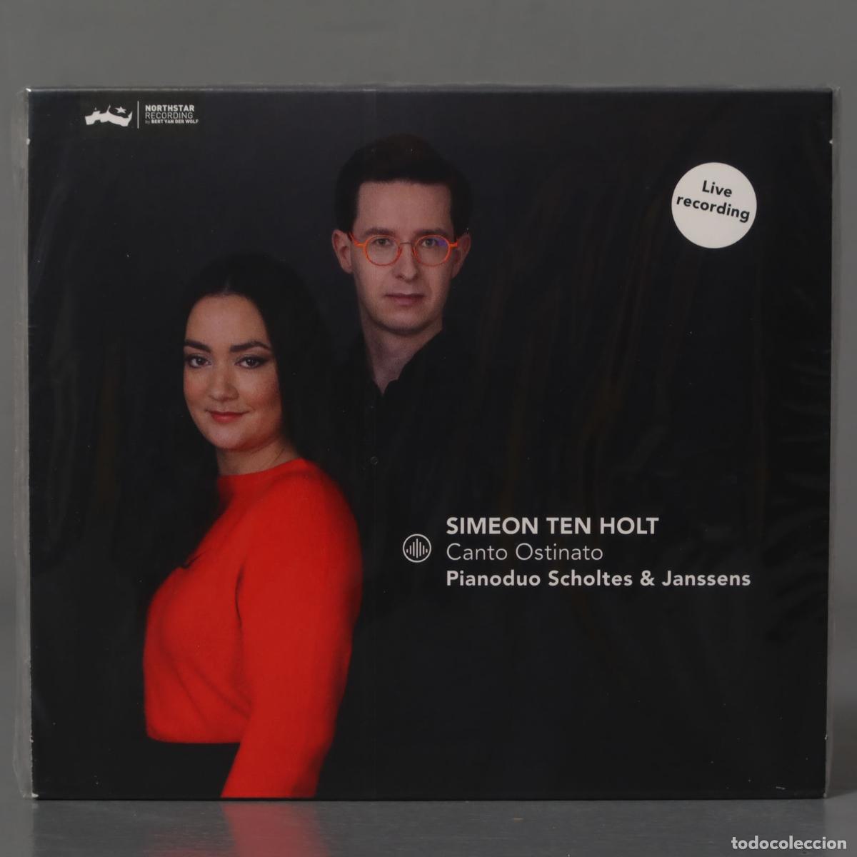 CDs de M&uacute;sica: CD. Canto Ostinato - Holt / Scholtes / Janssens. PRECINTADO