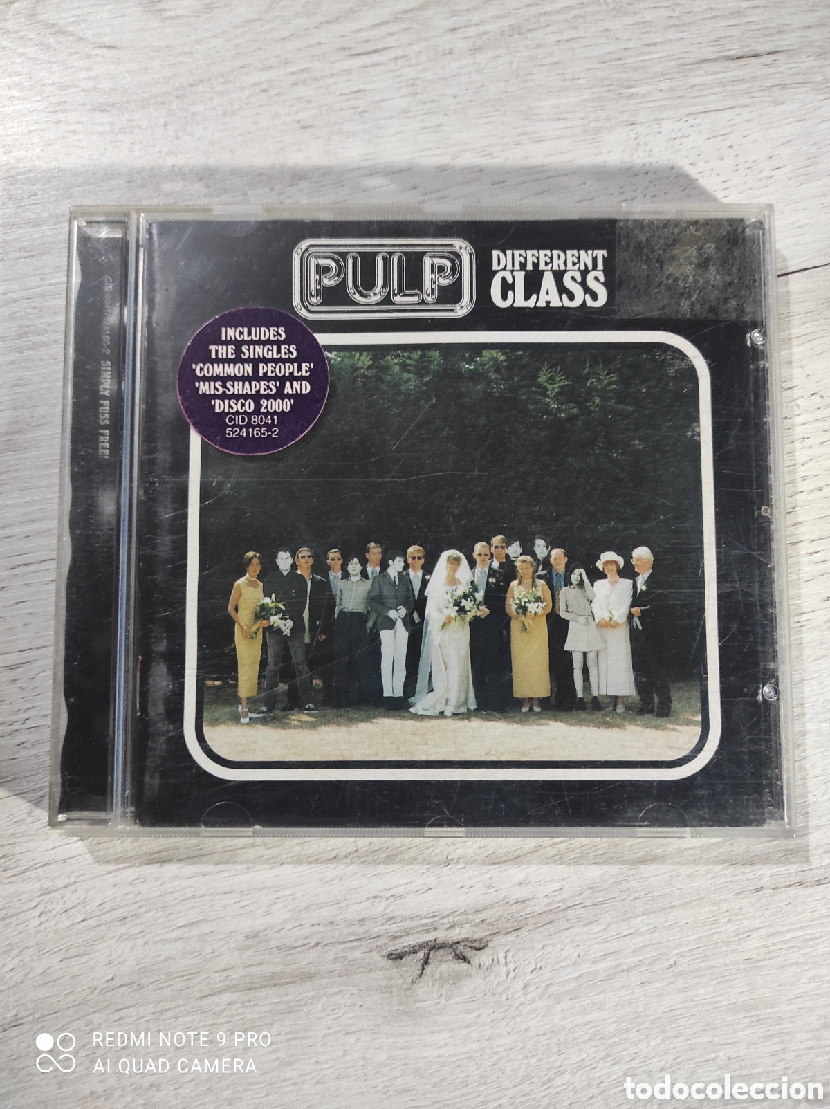 CDs de m&uacute;sica: PULP DIFFERENT CLASS - CD - Foto 1