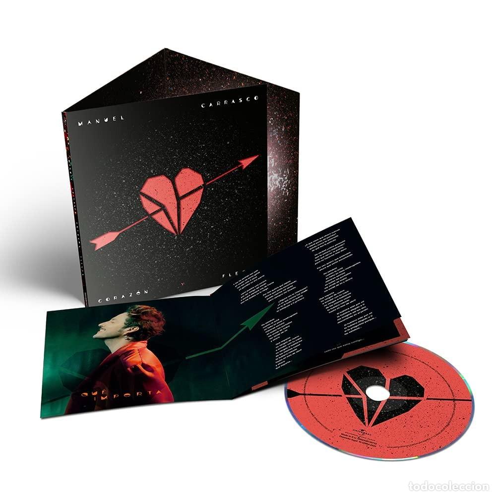 CDs de m&uacute;sica: Manuel Carrasco Coraz&oacute;n y Flecha CD Nuevo y precintado - Foto 3