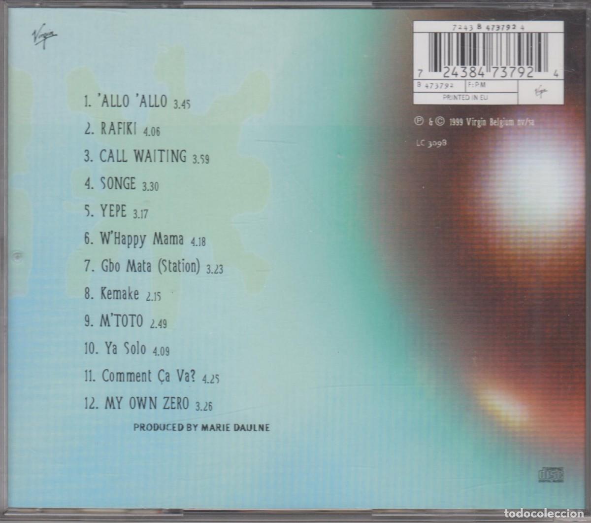 CDs de m&uacute;sica: Zap Mama cd A Ma Zone 1999 - Foto 2