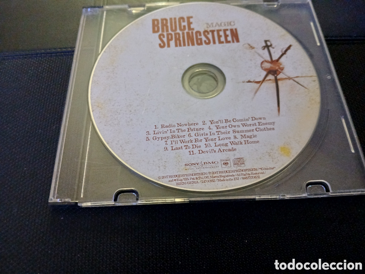 CDs de m&uacute;sica: BRUCE SPRINGSTEEN - MAGIC - CD USADO - SIN LIBRITO - SOLO CD - CC - - Foto 1