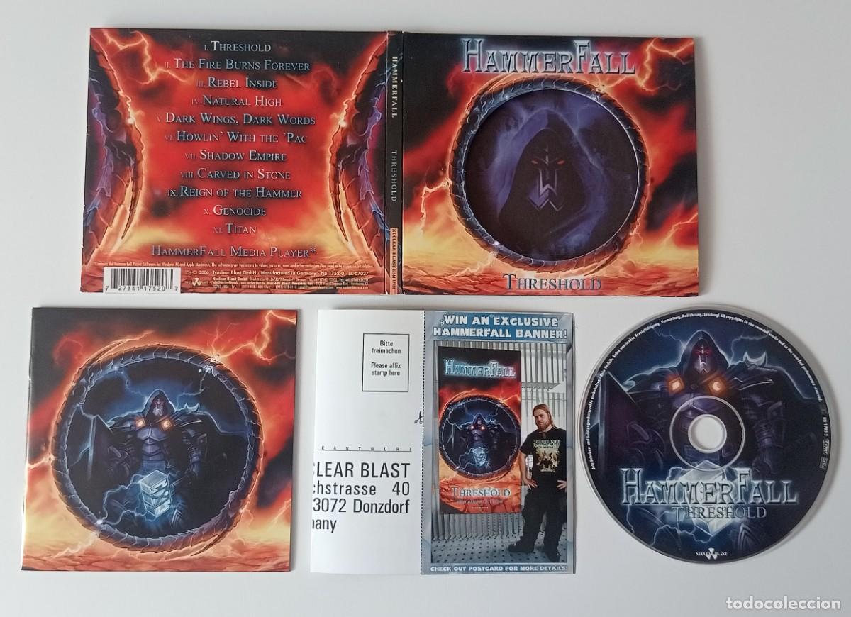 CDs de m&uacute;sica: CD HAMMERFALL - THRESHOLDS - Foto 2
