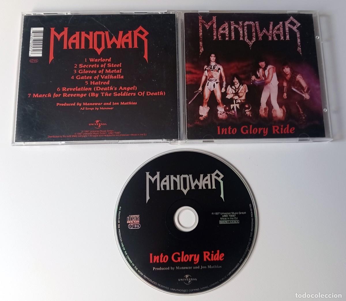 CDs de m&uacute;sica: CD MANOWAR - INTO GLORY RIDE - Foto 2