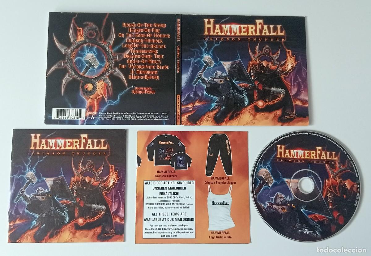 CDs de m&uacute;sica: CD HAMMERFALL - CRIMSON THUNDER - Foto 2