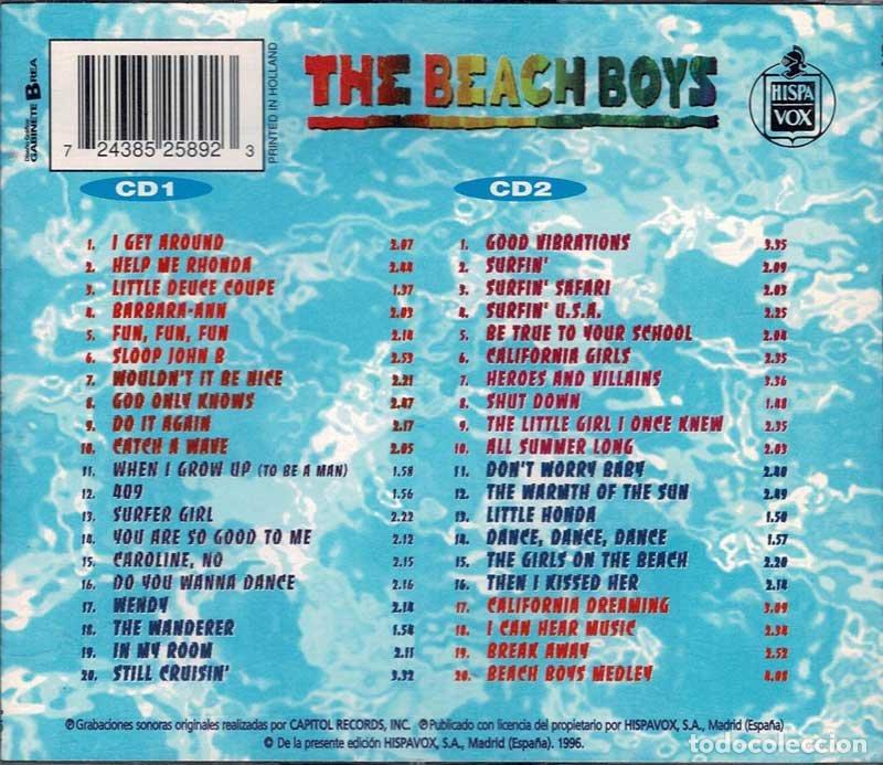 CDs de m&uacute;sica: The Beach Boys - Anthology. 2 x CD - Foto 2