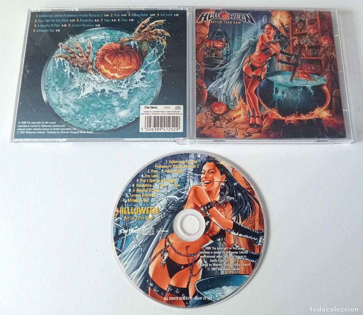 CDs de m&uacute;sica: CD HELLOWEEN - BETTER THAN RAW - Foto 2