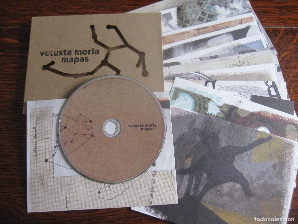 CDs de m&uacute;sica: VETUSTA MORLA &rdquo;Mapas&rdquo; CD + 12 postales. - Foto 2