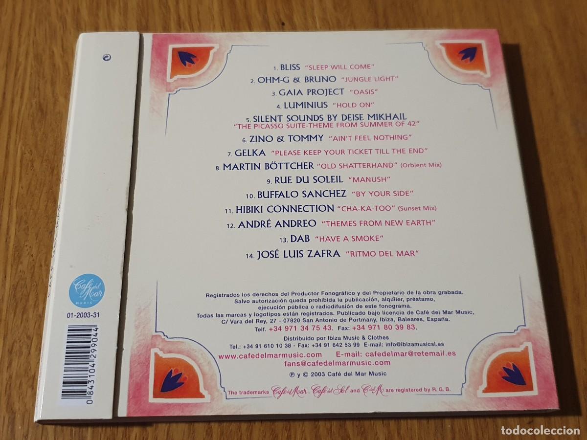 CDs de m&uacute;sica: CD Various&nbsp;&ndash;&nbsp;Caf&eacute; Del Mar Dreams 3 - 2003 - Foto 4