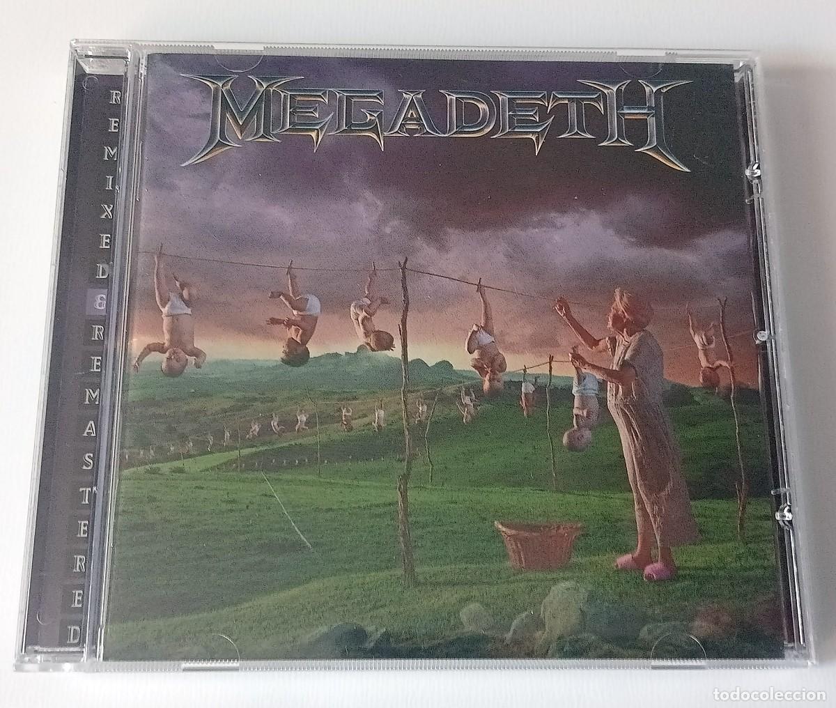 CDs de m&uacute;sica: CD MEGADETH - YOUTHANASIA - Foto 1