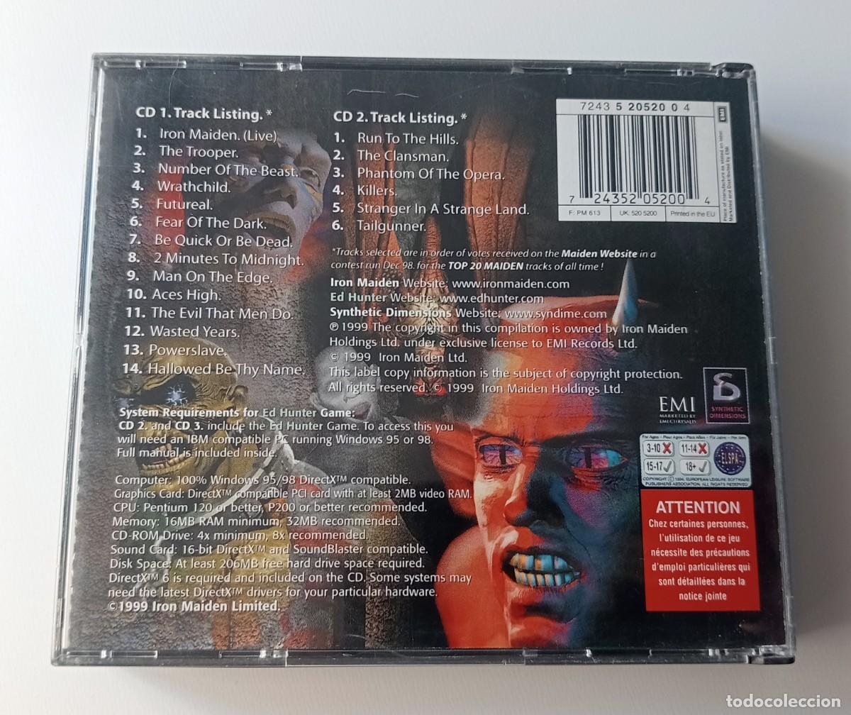 CDs de m&uacute;sica: CD BOX IRON MAIDEN - ED HUNTER - Foto 2