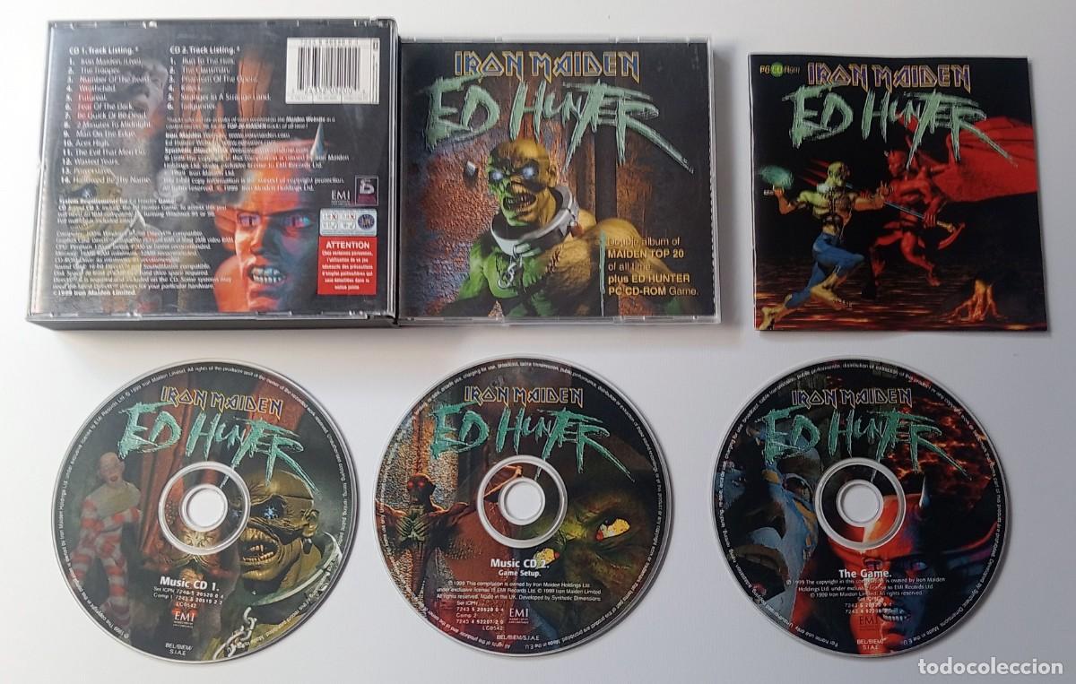 CDs de m&uacute;sica: CD BOX IRON MAIDEN - ED HUNTER - Foto 3