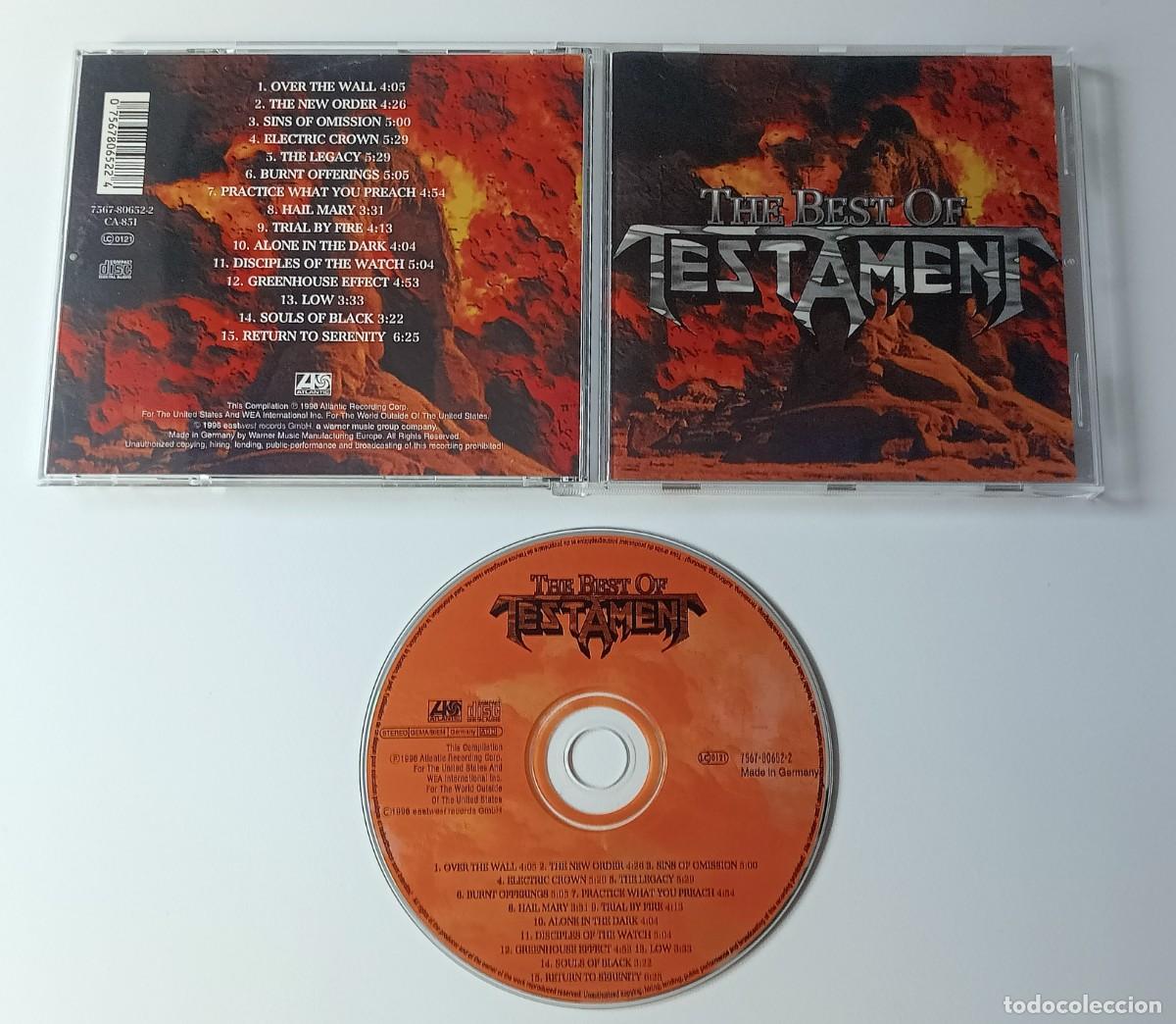 CDs de m&uacute;sica: CD THE BEST OF TESTAMENT - Foto 2