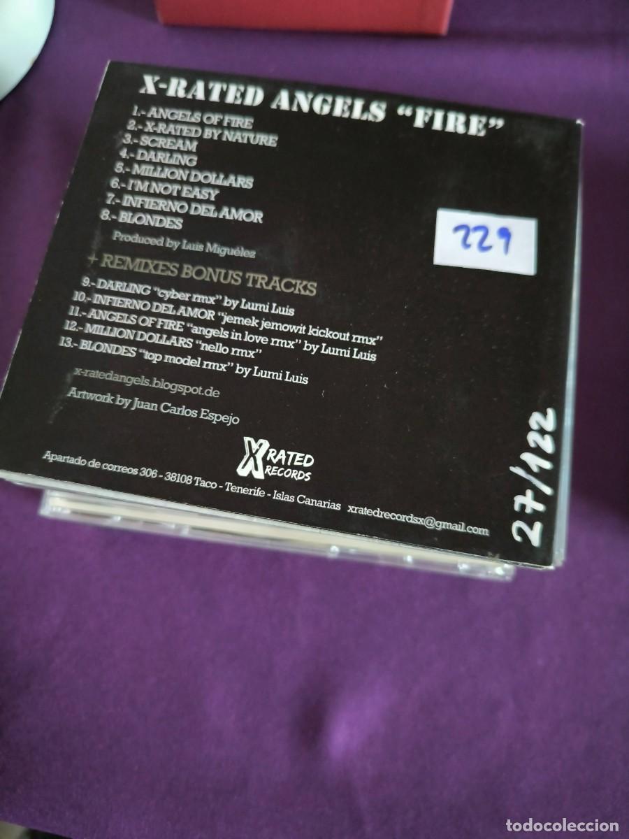CDs de m&uacute;sica: X -RATED ANGELS FIRE EDICION LIMITADA Y NUMERADA - Foto 2
