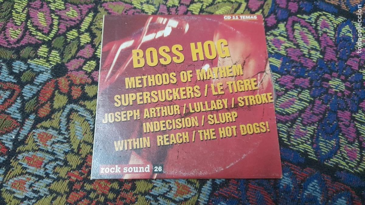 CDs de M&uacute;sica: Disco m&uacute;sica CD Music rock sound Boss Hog Methods of Mayhem supersuckers Joseph Arthur le tigre