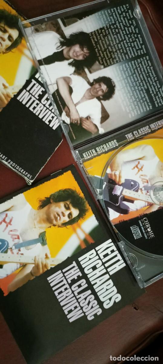 CDs de m&uacute;sica: Keith RICHARDS - The classic interview (Rare bootleg) CD - Foto 2