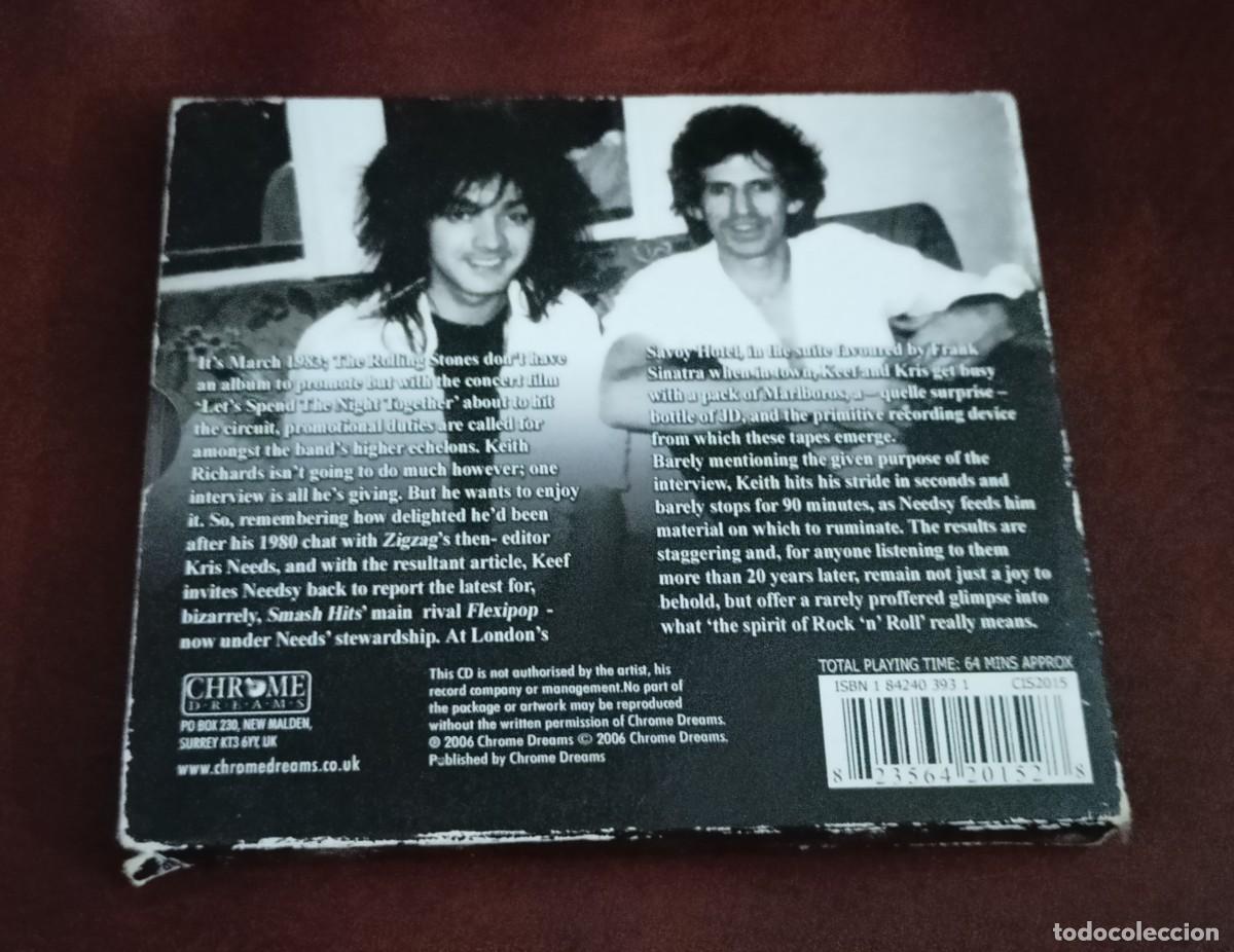CDs de m&uacute;sica: Keith RICHARDS - The classic interview (Rare bootleg) CD - Foto 4