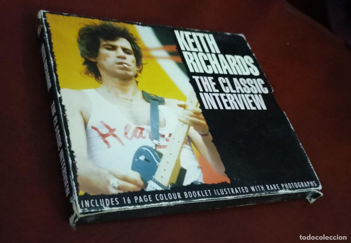 CDs de m&uacute;sica: Keith RICHARDS - The classic interview (Rare bootleg) CD - Foto 6