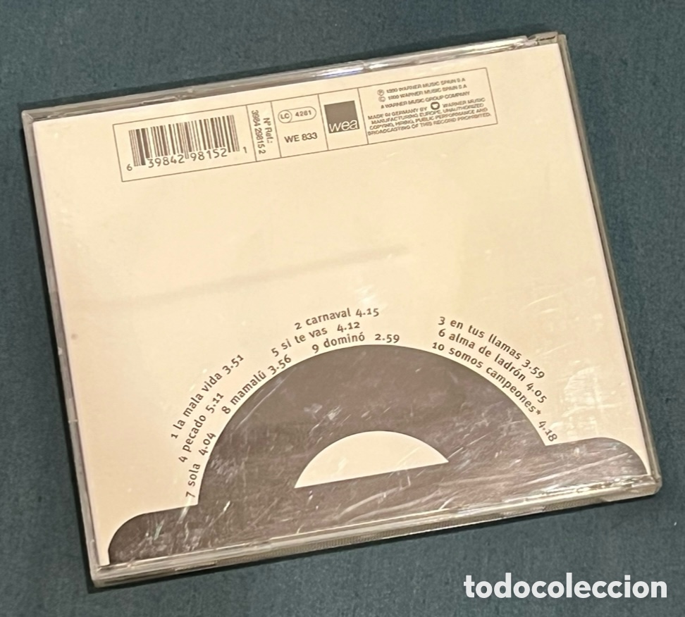CDs de m&uacute;sica: CD. La Uni&oacute;n. &ldquo;La Uni&oacute;n&rdquo;. 1999. - Foto 2