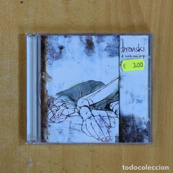CDs de m&uacute;sica: BRONSKI - EL SUE&Ntilde;O MAS LARGO - CD - Foto 1