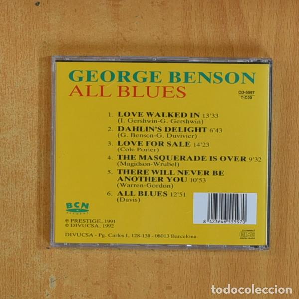 CDs de m&uacute;sica: GEORGE BENSON - ALL BLUES - CD - Foto 2