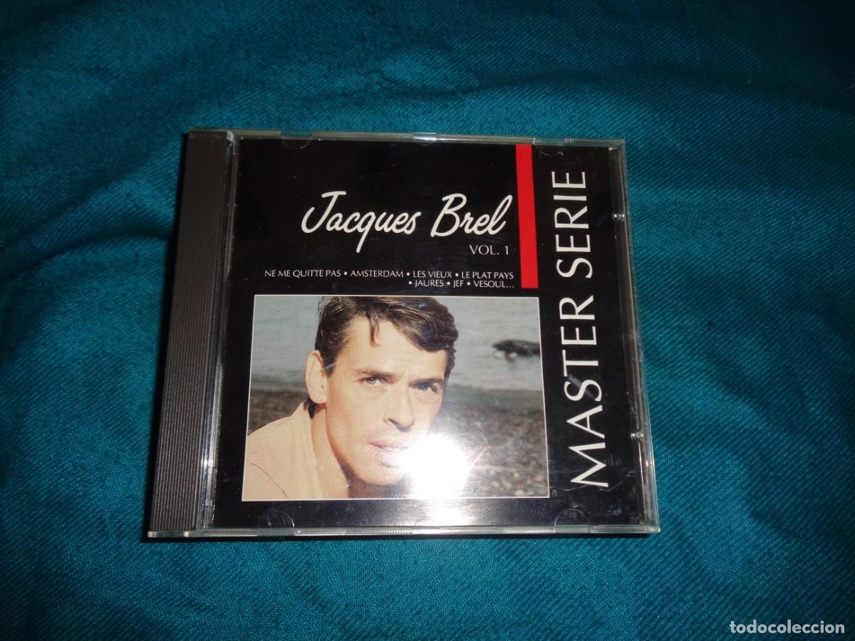 CDs de m&uacute;sica: JACQUES BREL. VOL. 1. MASTER SERIE. CD - Foto 1