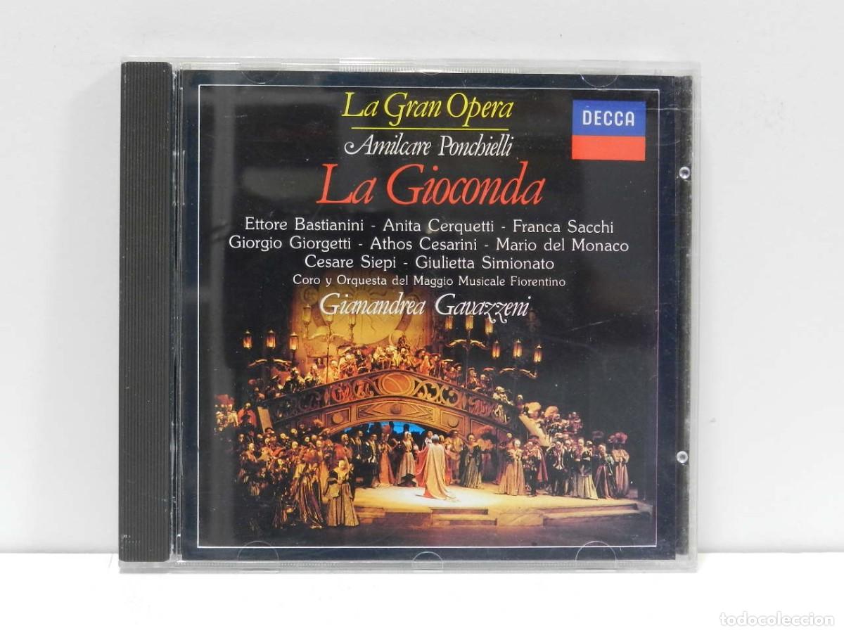 CDs de m&uacute;sica: DISCO CD. Ponchielli &ndash; La Gioconda - La Gran Opera. COMPACT DISC. - Foto 1