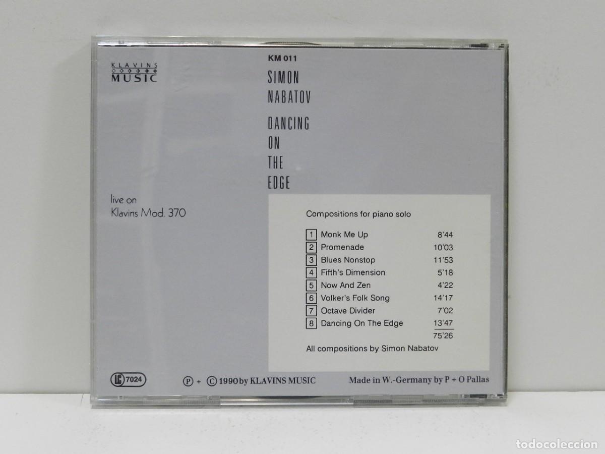 CDs de m&uacute;sica: DISCO CD. Simon Nabatov &ndash; Dancing On The Edge. COMPACT DISC. - Foto 2