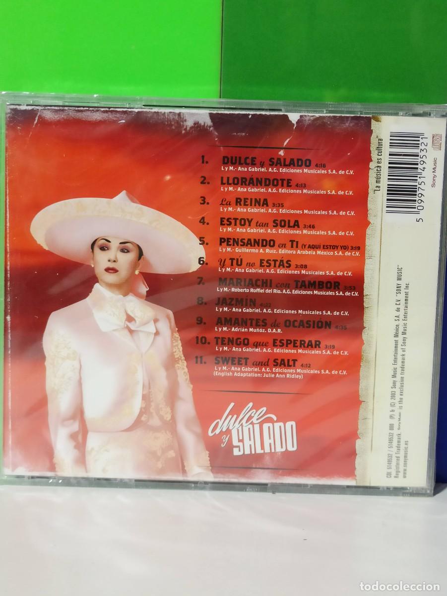 CDs de m&uacute;sica: ANA GABRIEL - DULCE Y SALADO *PRECINTADO* - Foto 2