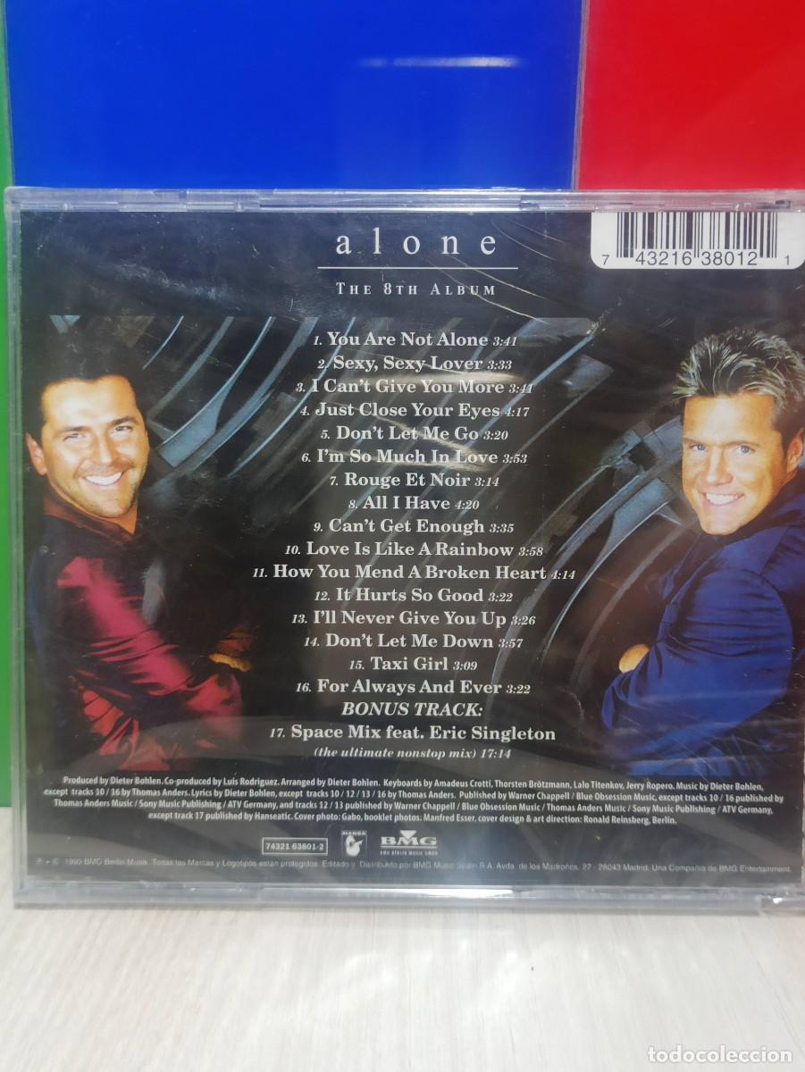 CDs de m&uacute;sica: MODERN TALKING - ALONE, THE 8TH ALBUM *PRECINTADO* - Foto 2
