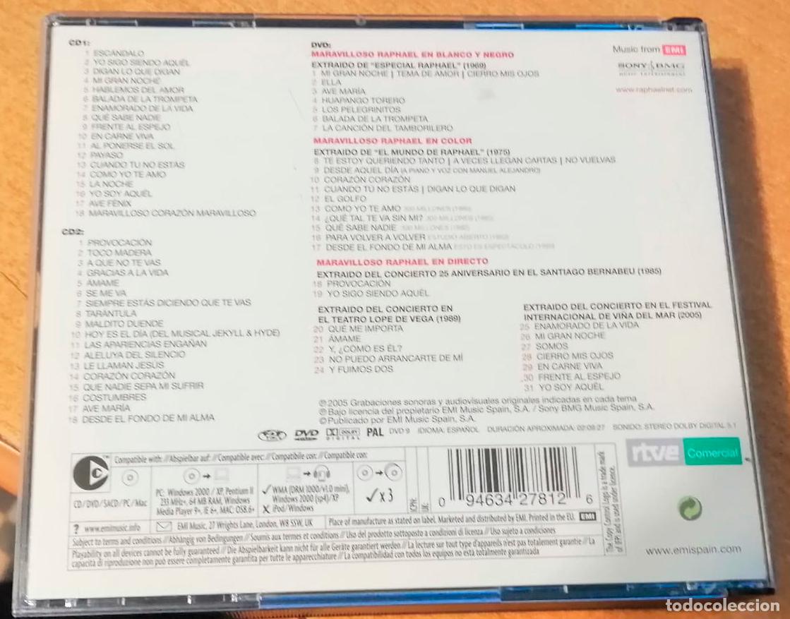 CDs de m&uacute;sica: Raphael Maravilloso Raphael CD - 3 cd - Rafael - Foto 2