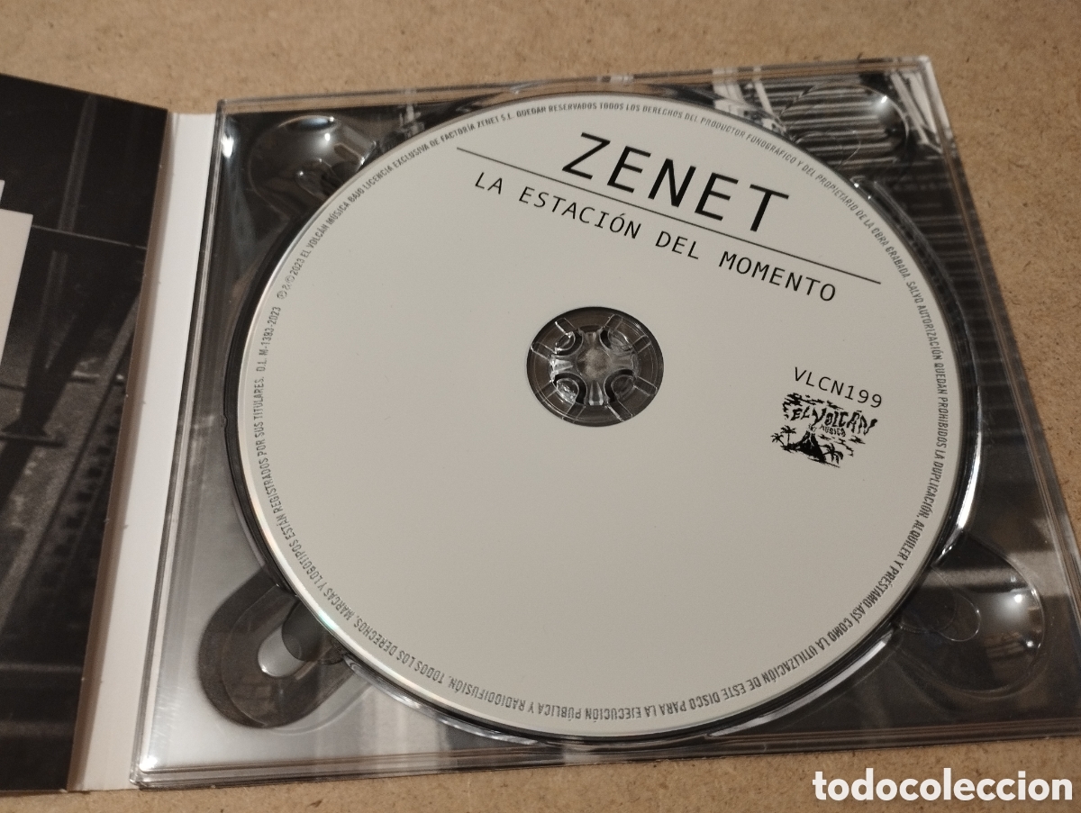 CDs de m&uacute;sica: ZENET. LA ESTACI&Oacute;N DEL MOMENTO (CD) - Foto 2