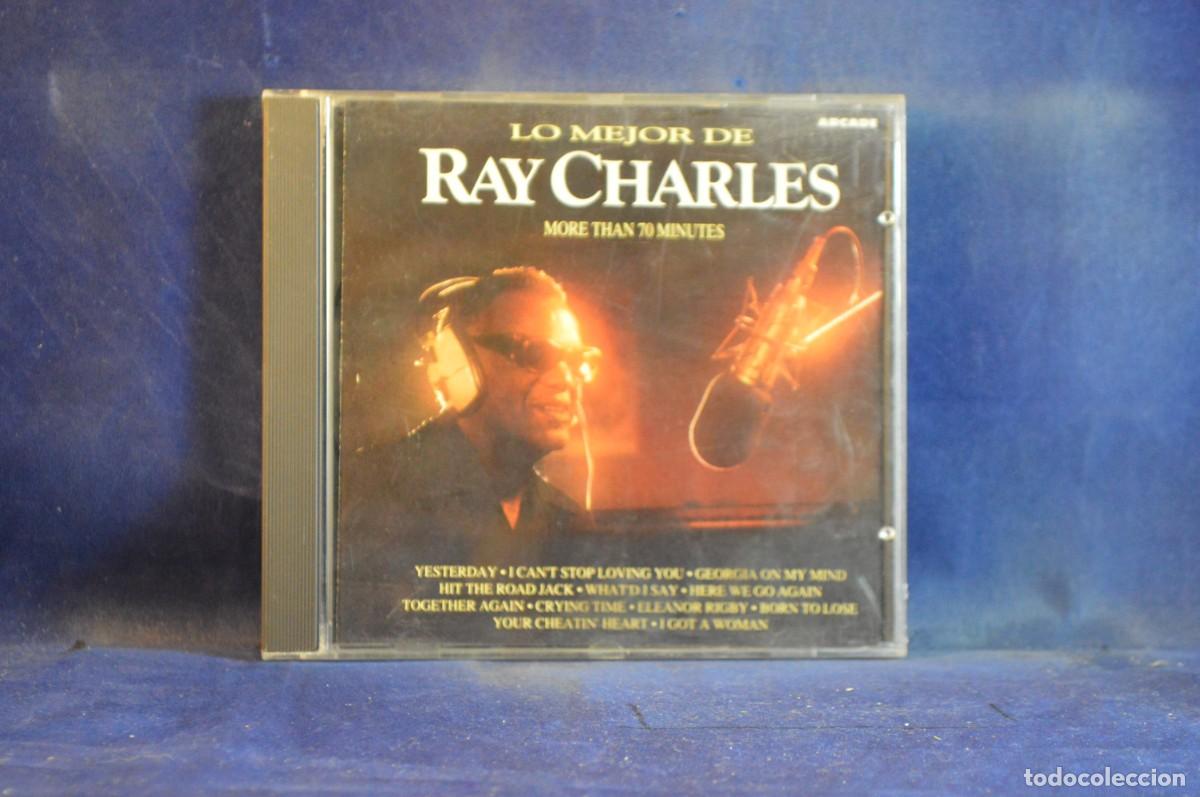 CDs de m&uacute;sica: RAY CHARLES &ndash; LO MEJOR DE RAY CHARLES - CD - Foto 1