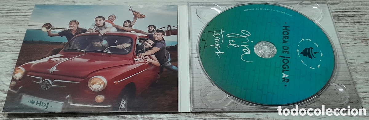 CDs de m&uacute;sica: HORA DE JOGLAR - GIRA EL TEMPS - Foto 3