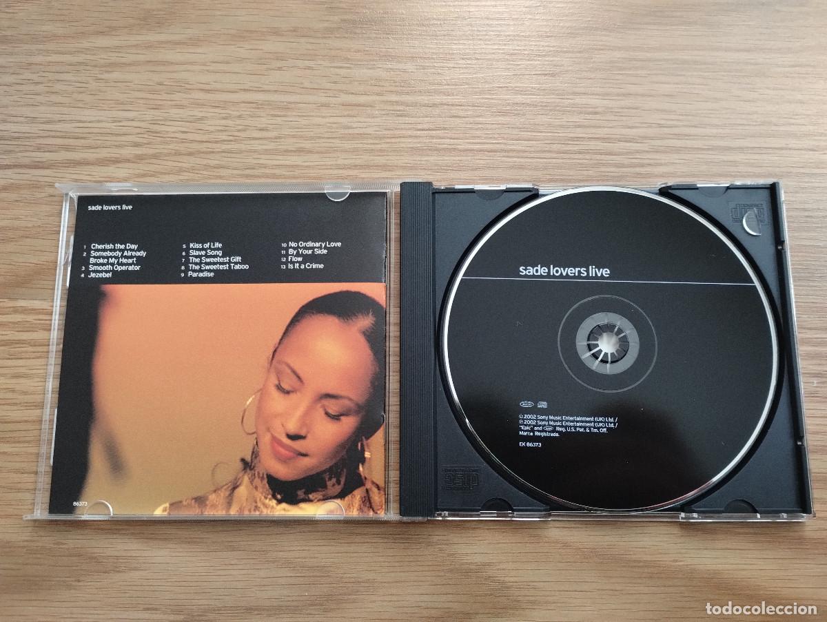CDs de m&uacute;sica: SADE - SADE LOVERS LIVE - CD Jazz - Foto 2
