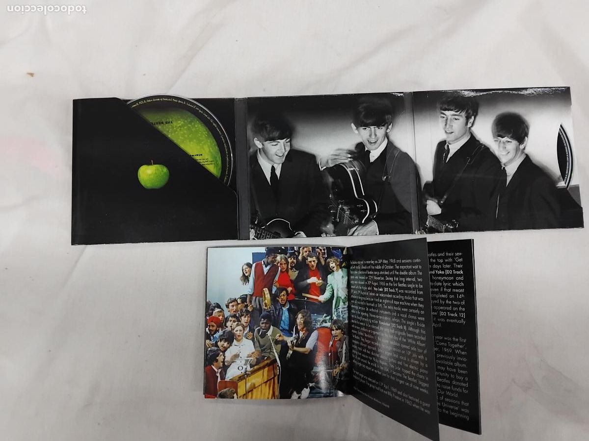 CDs de m&uacute;sica: THE BEATLES - PAST MASTER - 2 CDs + LIBRITO - Foto 3