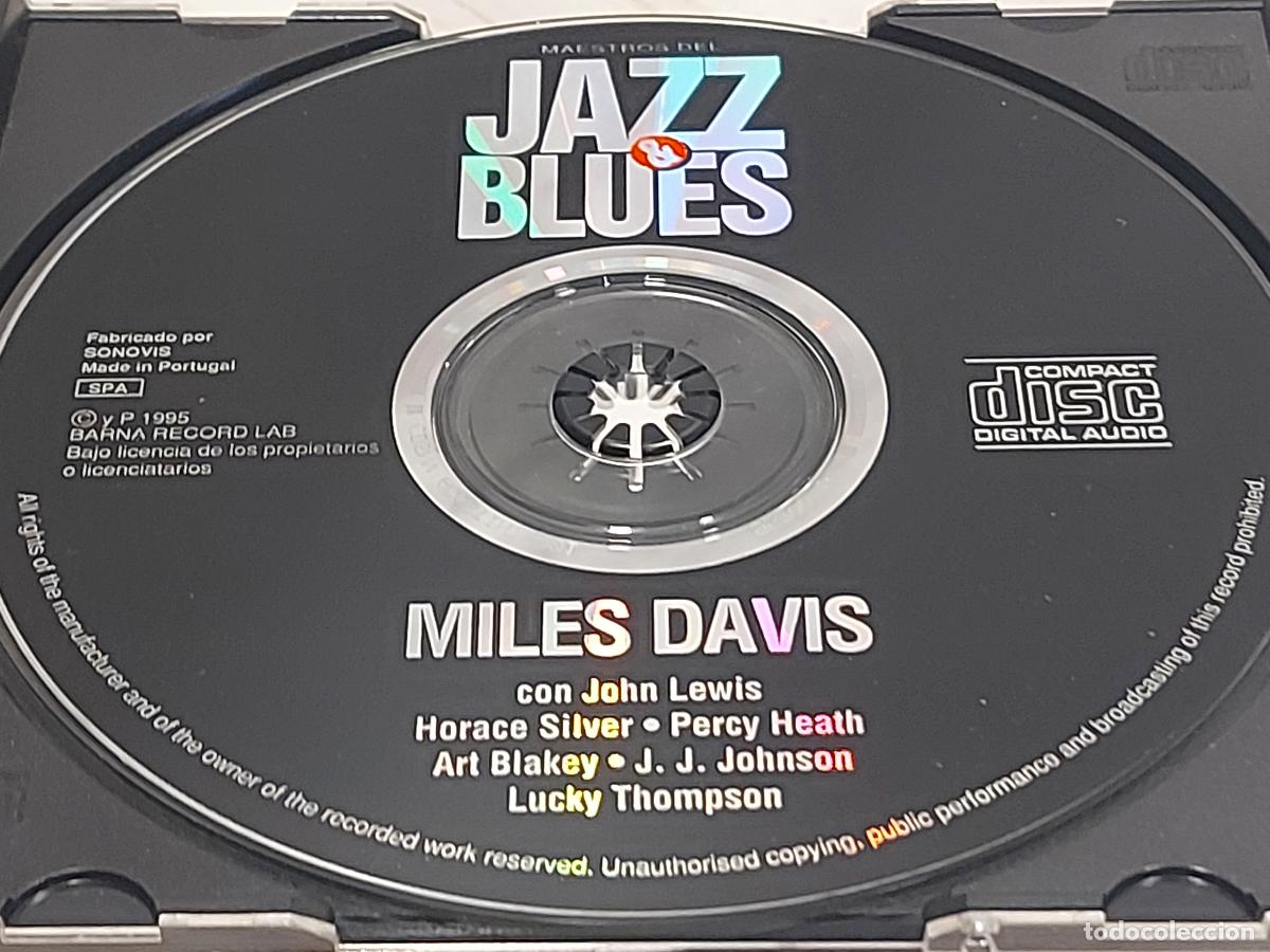 CDs de m&uacute;sica: MILES DAVIS / JAZZ & BLUES / CD CON 10 TEMAS/ IMPECABLE - Foto 2