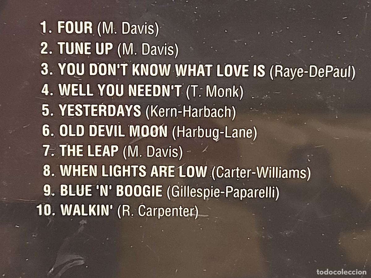 CDs de m&uacute;sica: MILES DAVIS / JAZZ & BLUES / CD CON 10 TEMAS/ IMPECABLE - Foto 4