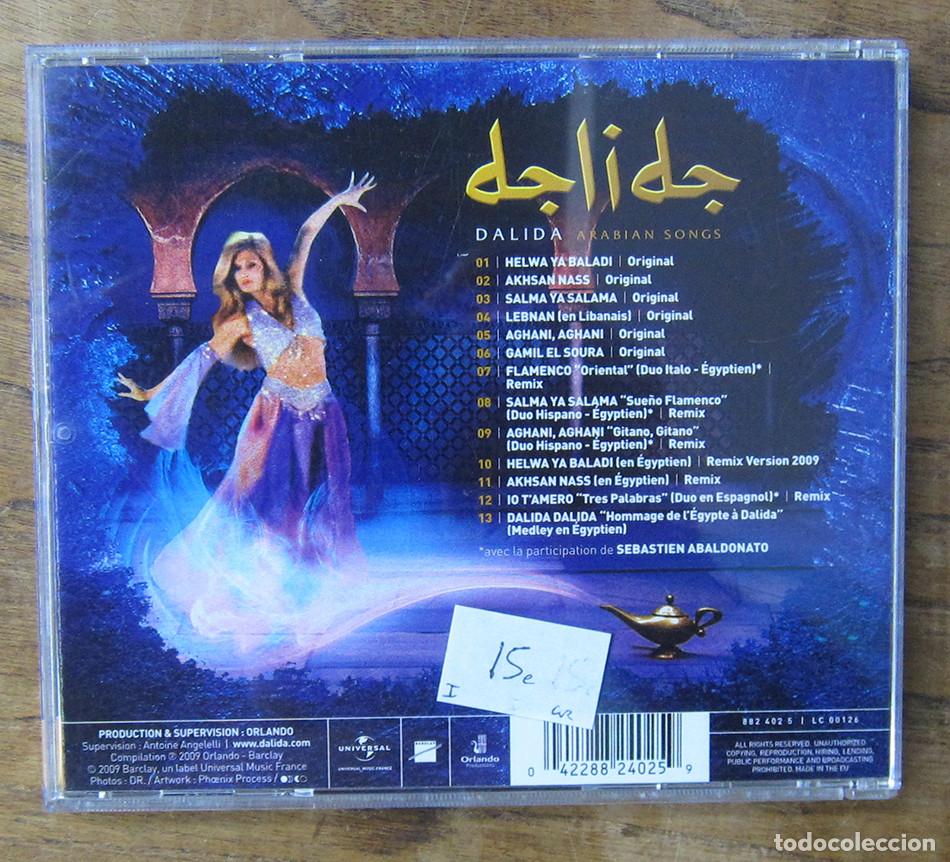 CDs de m&uacute;sica: DALIDA - ARABIAN SONGS - 2009 - - Foto 3