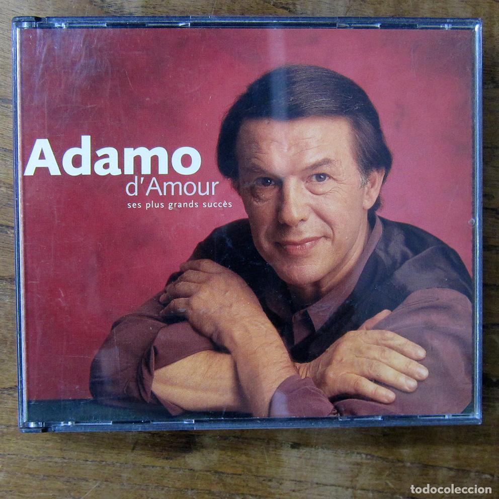 CDs de m&uacute;sica: ADAMO DAMOUR - GRANDES &Eacute;XITOS - 1997 - DOBLE - Foto 1