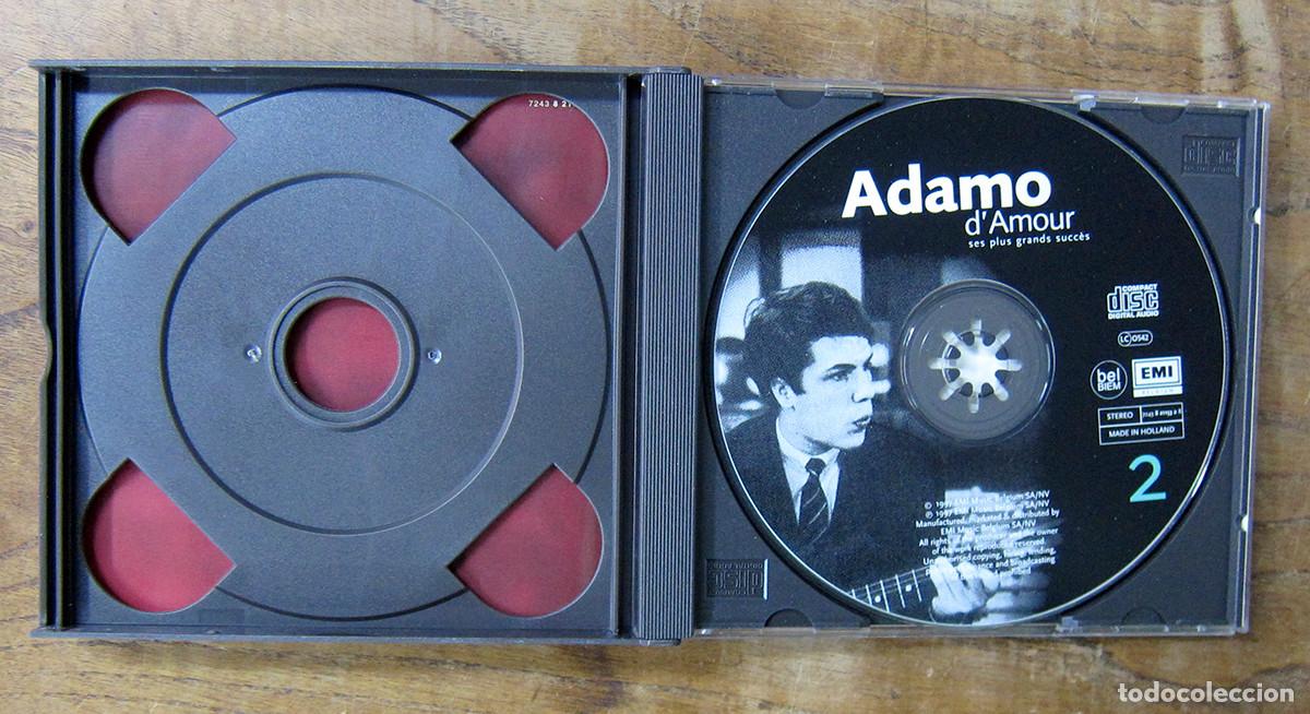 CDs de m&uacute;sica: ADAMO DAMOUR - GRANDES &Eacute;XITOS - 1997 - DOBLE - Foto 3